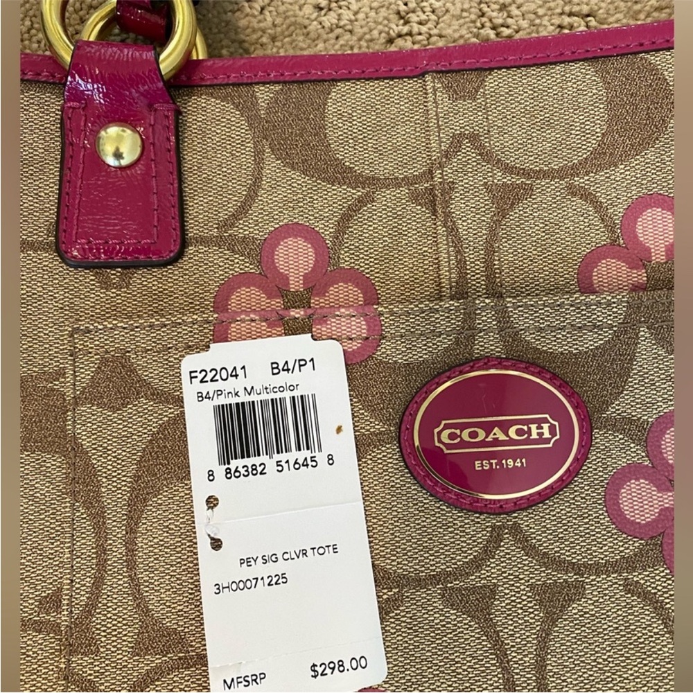 Coach Peyton signature clover tote - Picture 16 of 16
